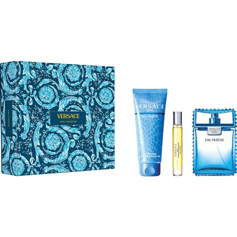 versace man eau fraiche 3pc gift set
